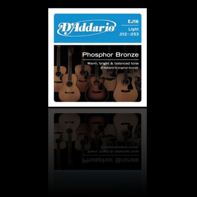 D''Addario acoustic guitar strings 12''s