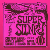 Ernie Ball electric guitar strings Super Slinky