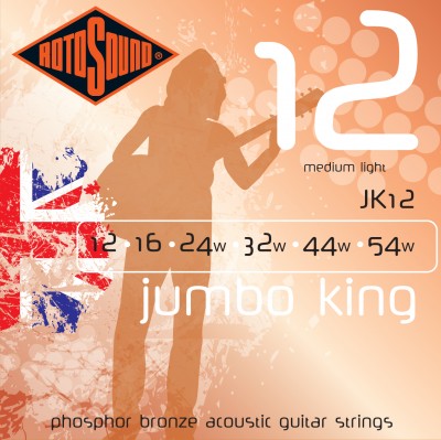 Rotosound acoustic guitar strings JK12