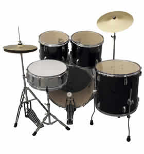 New ''Dragon'' Starter Drum Kit in Black