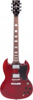 Encore E69 Cherry Red Electric Guitar
