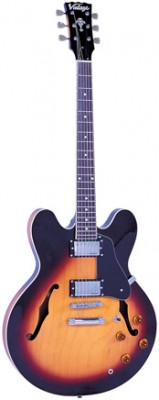 Vintage® VSA535 semi-acoustic guitar